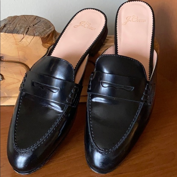 JCrew Academy Penny-Loafer Mules - Picture 6 of 6